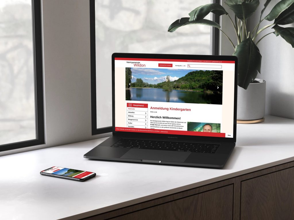 Gemeinde-Website der Marktgemeinde Wildon